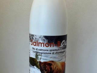 Salmon-B Oil Da 500 Ml- Olio Di Salmone Con Omega 3 E 6 Per Favorire Lo Stato Di Salute Del Cane